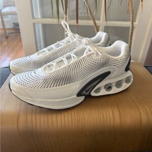 White and Black Nike Air Max DN